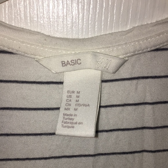 White Striped Tank - Picture 2 of 2